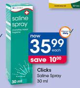Clicks Saline Spray-30ml Each