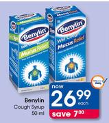 Benylin Cough Syrup-50ml Each