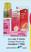 Clicks Energy Products-Each