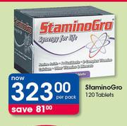 Stamino Gro 120 Tablets-Per Pack
