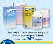 Clicks Essential Fatty Acid Products-Per Pack
