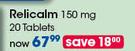 Relicalm 150 mg 20 Tablets-Per Pack