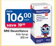 MNI Neuro Vance Kids Syrup--200ml Each