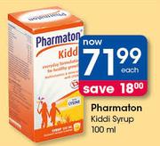 Pharmaton Kiddi Syrup-100ml Each