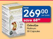 OsteoEze Platinum 30 Capsules-Per Pack