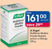 A.Vogel Multiforce Alkaline Powder Regular, Lemon Or Mango-225g Per Pack