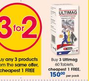 Ultimag 60 Tablets-Per Pack