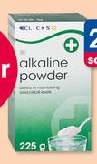 Clicks Alkaline Powder-2 x 225g