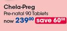 Chela Preg Pre Natal 90 Tablets-Per Pack