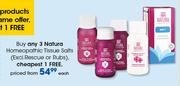 Natura Homeopathic Tissue Salts(Excl.Rescue Or Rubs)-Each