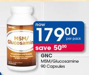 GNC MSM/ Glucosamine-90 Capsules Per Pack