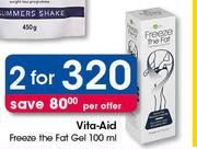 Vita Aid Freeze The Fat Gel-2 x 100ml