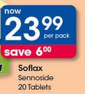 Soflax Sennoside 20 Tablets-Per Pack