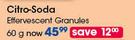 Citro Soda Effervescent Granules-60g Each
