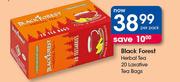 Black Forest Herbal Tea 20 Laxative Tea Bags-Per Pack
