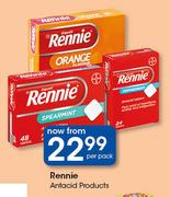 Rennie Antacid Products-Per Pack