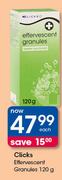 Clicks Effervescent Granules-120g Each