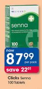 Clicks Senna 100 Tablets-Per Pack