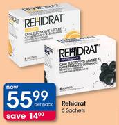 Rehidrat 6 Sachets-Per Pack