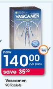 Vascamen 90 Tablets-Per Pack