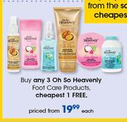 Oh So Heavenly Foot Care Products-Each