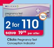 Clicks Pregnancy Test Conception Indicator-For 2