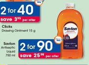 Savlon Antiseptic Liquid-2 x 750ml