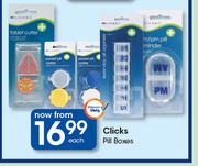 Clicks Pill Boxes-Each