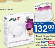 Avent Nipple Shields Small Or Medium-Each