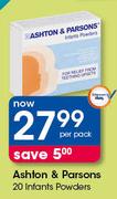 Ashton & Parsons 20 Infants Powders-Per Pack