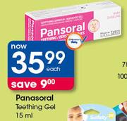 Panasoral Teething Gel-15ml Each