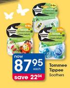 Tommee Tippee Soothers-Each