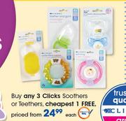 Click Soothers Or Teethers-Each