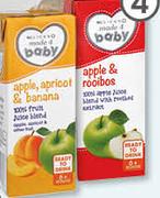 Clicks Made 4 Baby Juices-4X200ml Per Offer