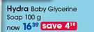 Hydra Baby Glycerine Soap 100g