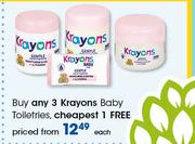Krayons Baby Toiletries-Each