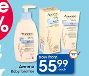 Aveeno Baby Toiletries-Each