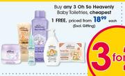 Oh So Heavenly Baby Toiletries-Each
