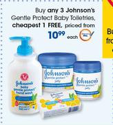 Johnson's Gentle Protect Baby Toiletries-Each