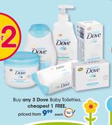 Dove Baby Toiletries-Each