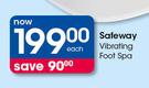Safeway Vibrating Foot Spa-Each