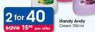 Handy Andy Cream-2x750ml