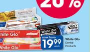 White Glo Dental Products