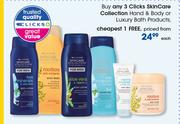 Clicks Skincare Collection Hand & Body Or Luxury Bath Products-Each