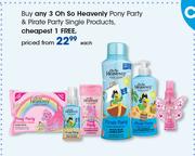 Oh So Heavenly Pony Party & Pirate Party Single  Products-Each