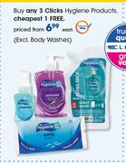 Clicks Hygiene Products(Excl. Body Washes)-Each
