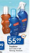 Tropitone Sun Care Or Self Tanning Products-Each