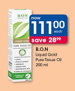 B.O.N Liquid Gold Pure Tissue Oil-200ml Each