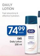 E45 Daily Lotion-200ml Each