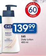 E45 Daily Lotion-400ml Each